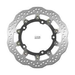 NG tarcza hamulcowa przód kawasaki ninja 400 / z 400 '18-'22, ZX-25R '21-'22 (310X141,75X5MM) (5X10,25MM) wave (środek aluminio…