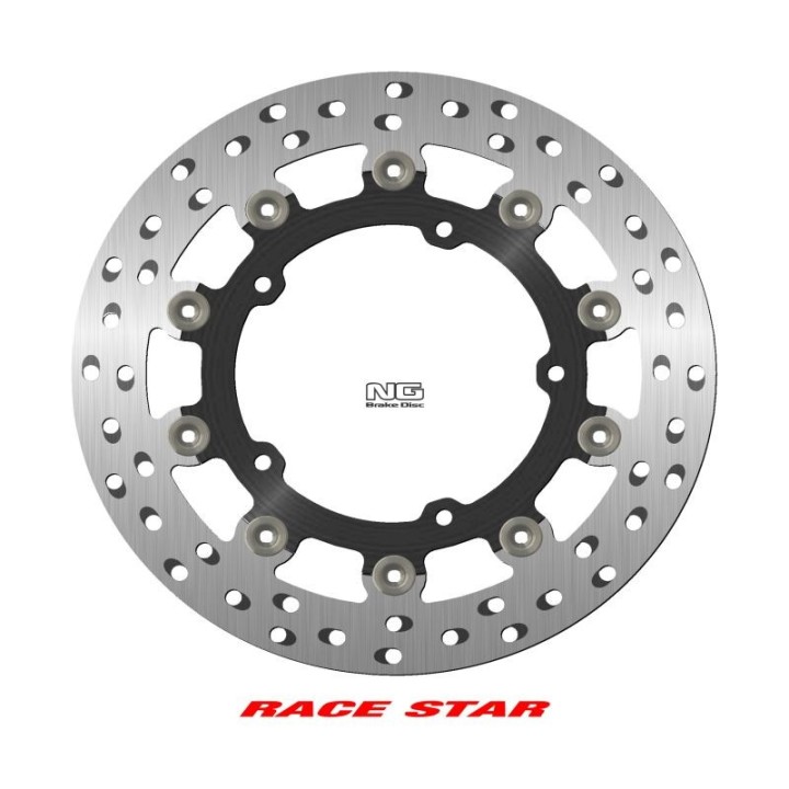 NG tarcza hamulcowa przód race star premium yamaha MT-03 '16-'22, R3 '19-'22, YZF-R25 '14-'17, YZF-R3 '15-'18 (298X132X5MM) (5X…