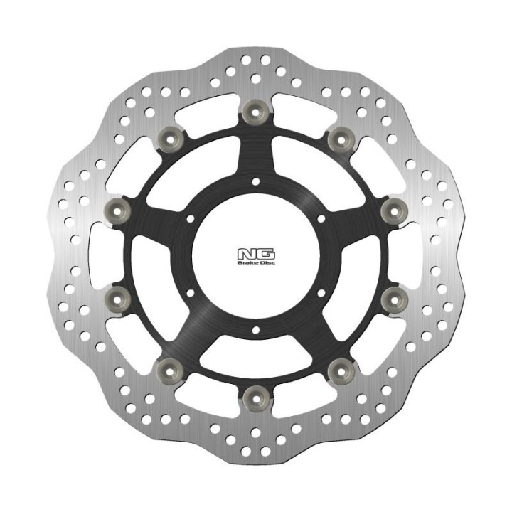 NG tarcza hamulcowa przód honda cbr 1000RR fireblade '08-'09 (310X94X5MM) (6X6,25MM) wave pływająca (środek aluminiowy)