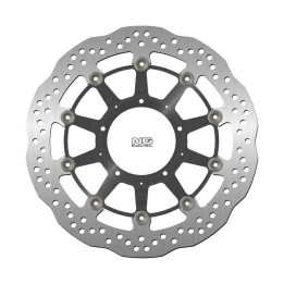 NG tarcza hamulcowa przód honda cbr 1000RR fireblade '18-'20 (320X94X4,5MM) (5X6,25MM) wave pływająca (środek aluminiowy)