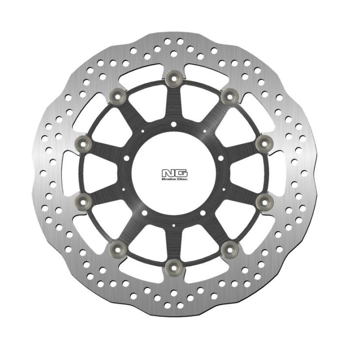 NG tarcza hamulcowa przód honda cbr 1000RR fireblade '18-'20 (320X94X4,5MM) (5X6,25MM) wave pływająca (środek aluminiowy)