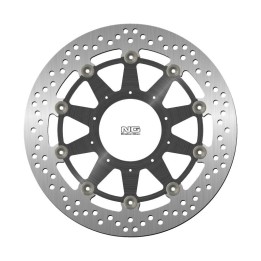 NG tarcza hamulcowa przód honda vfr 800F/X '19-'20 (wersja bez ABS) (310X94X4,5MM) (5X6,25MM) pływająca (środek aluminiowy)