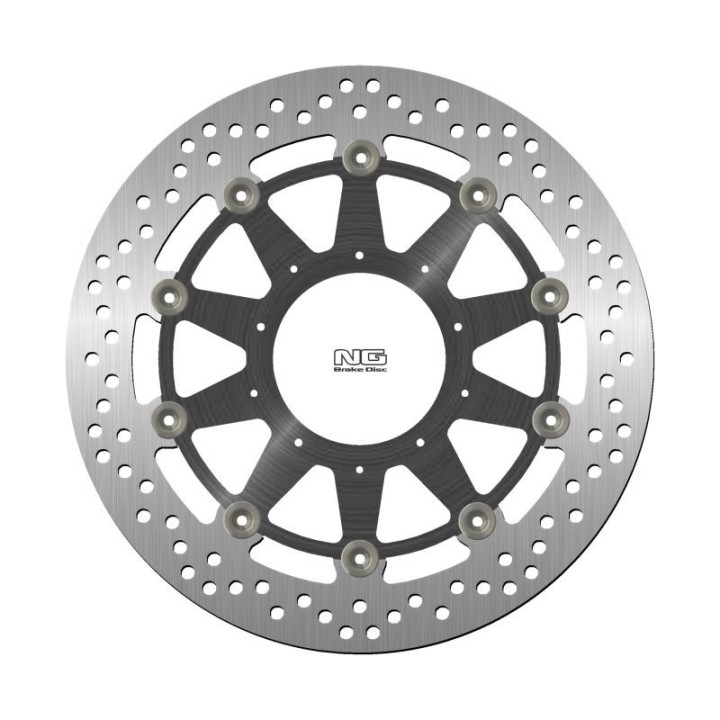 NG tarcza hamulcowa przód honda vfr 800F/X '19-'20 (wersja bez ABS) (310X94X4,5MM) (5X6,25MM) pływająca (środek aluminiowy)