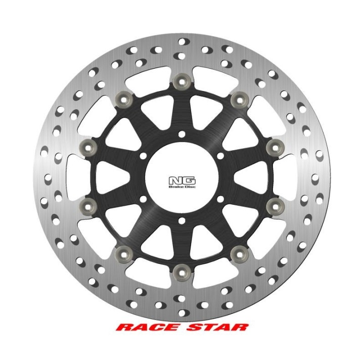 NG tarcza hamulcowa przód race star premium bmw s 1000R '21, s 1000RR '19, s 1000XR '20 (320X80,2X5MM) (6X8,25MM) pływająca (śr…