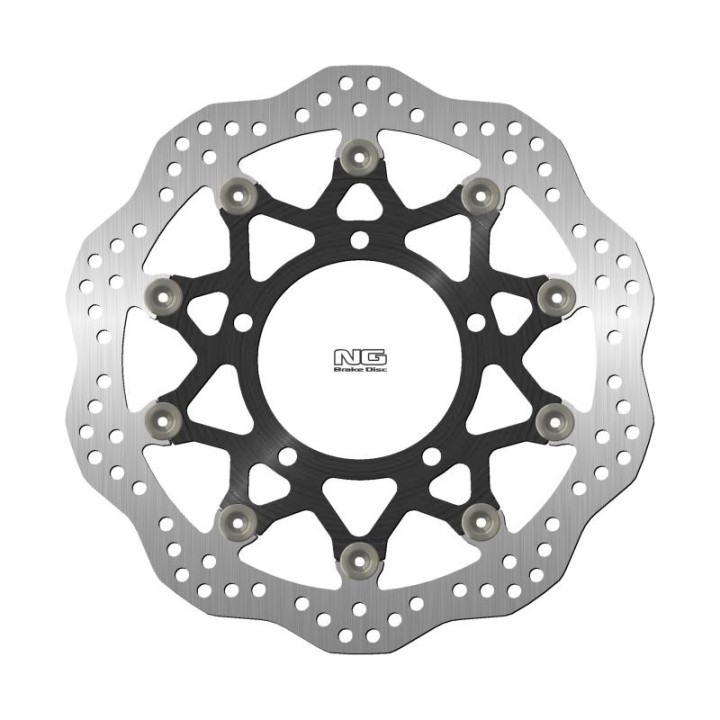 NG tarcza hamulcowa przód honda cb 650R '19-'22, cbr 650R '19-'21 (310X106X4,5MM) (5X10,25MM) wave (środek aluminiowy)