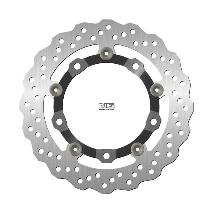 NG tarcza hamulcowa przód sym cruisym/joymax/drg 125/185/200/250/300 '09-'22 (260X128X4MM) (5X10,25MM) wave (środek aluminiowy)
