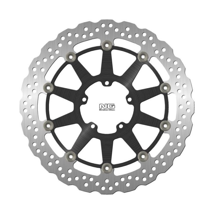 NG tarcza hamulcowa przód ducati scrambler 800 '15-'22 (330X78X5MM) (5X8,25MM) wave (środek aluminiowy)