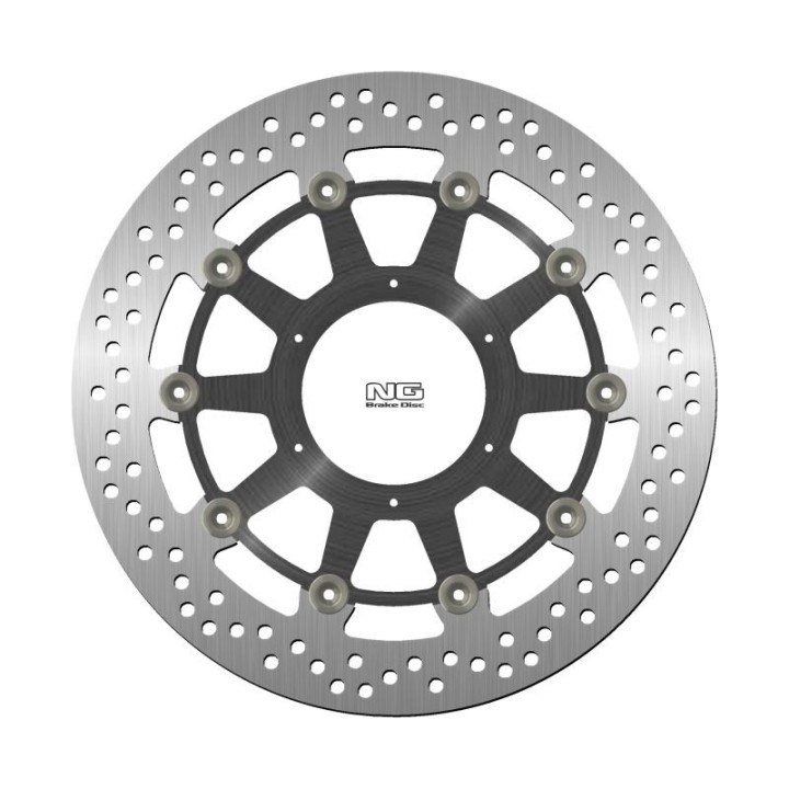 NG tarcza hamulcowa przód honda CBR1000RR '09-19 (320X74X5MM) (6X6,5MM) pływająca (środek aluminiowy) - drobne rysy