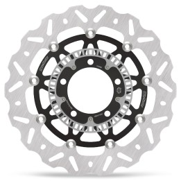 MOTO-MASTER tarcza hamulcowa pływająca przód / przednia nitro road (aluminiowy środek) lewa / prawa , pierścień ABS, kawasaki:…
