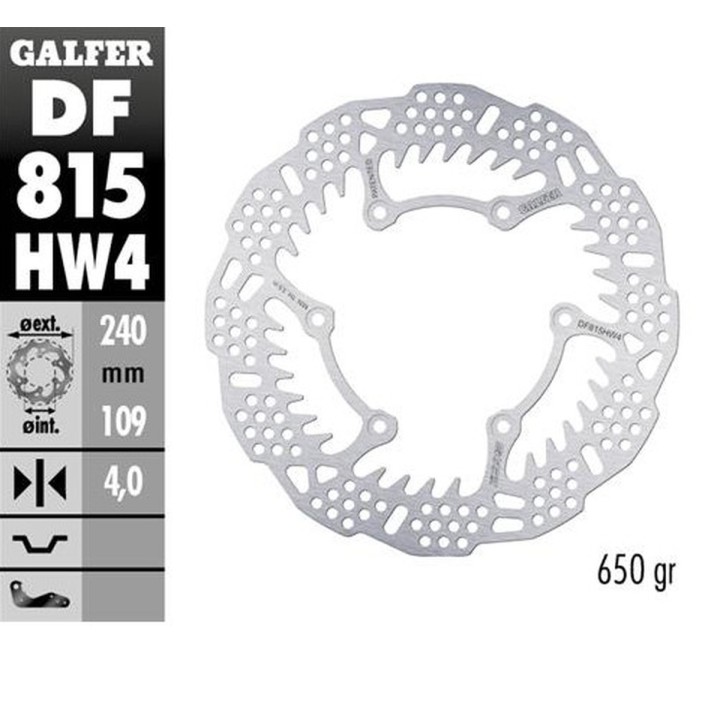GALFER tarcza hamulcowa tył beta 250RR '12-'24; 300RR '13-'24; 350RR '13-'24; 400/430/450/480/498 '13-'24; x-trainer '15-'24 (2…