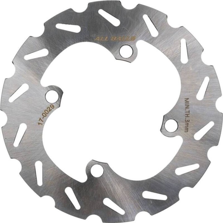 ALL BALLS tarcza hamulcowa tył yamaha yxr 700 rhino fi '08-'13 viking 700 '14-'16 (184X86X3,5MM) (4X10,5MM)