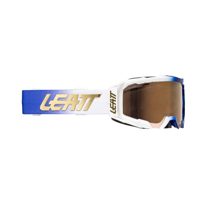 LEATT GOGLE ROWEROWE VELOCITY 5.0 MTB IRIZ GOGGLE ULTRABLUE BRONZE 68%