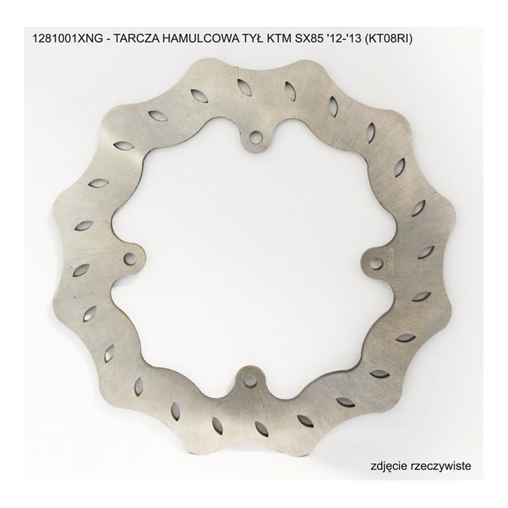 GROSSKOPF tarcza hamulcowa wave tył ktm SX 85 '12-'13 (KT08RI)