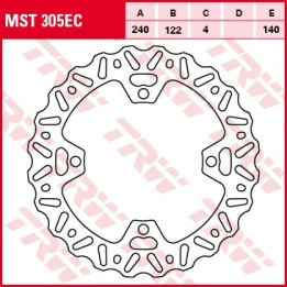 TRW zf tarcza hamulcowa tył suzuki rmz 250 07-09, rmz 450 05-,