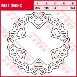 TRW zf tarcza hamulcowa tył yamaha yz / wrf 125 / 250 / 426 / 450 02-17