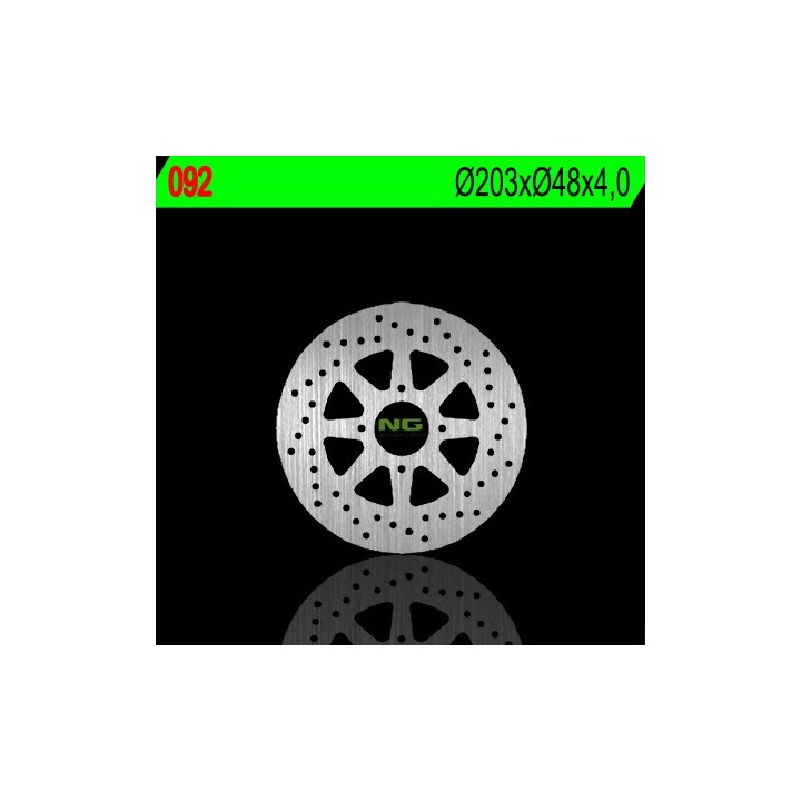 NG tarcza hamulcowa tył yamaha tzr 50R '93-'96 (203X48X4) (4X8,5MM)
