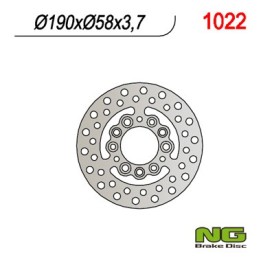 NG tarcza hamulcowa tył aprilia 50 skuter,cpi,beta,generic,gilera,peugeot,pgo,sym,yamaha (190x58x3,7)