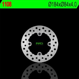 NG tarcza hamulcowa tył kawasaki kx 80 '84-'99 (184X84X4) (4X6,5MM)