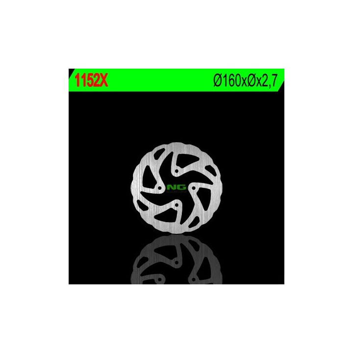 NG tarcza hamulcowa tył beta 125/200/250/290/300 trial (160X-X2,5) wave