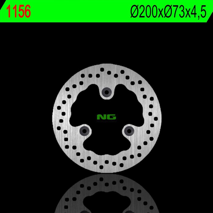NG tarcza hamulcowa tył sym gts/ joyride/shark 125/200 01-16 (22X73X4,5MM) (3X10,5MM)
