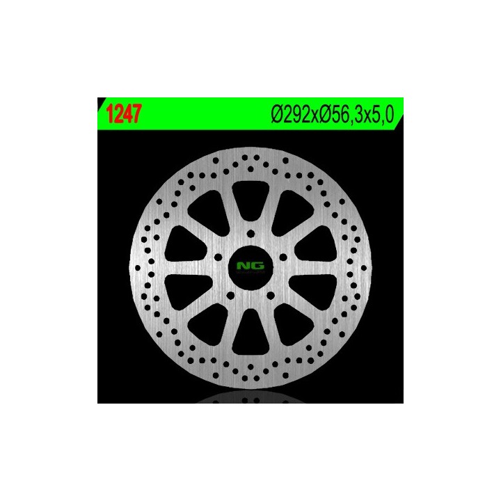 NG tarcza hamulcowa tył harley davidson 750/883/1200/1340/1450/1584/1690 (292X56,3X5) (5X10,5MM)