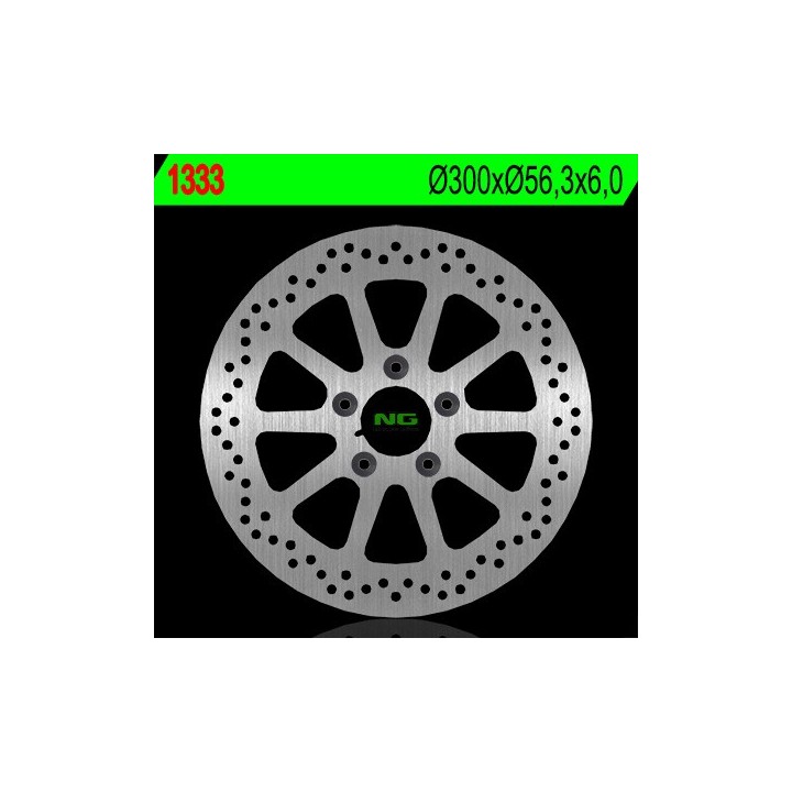 NG tarcza hamulcowa tył harley davidson 1450/1584/1690/1800 (300X56,3X6) (5X10,5MM) - zastępuje NG1525