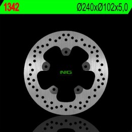 NG tarcza hamulcowa tył aprilia 1200 caponord '13-'15, dorsoduro 1200 '11-'14, piaggio beyerly 300/350 '11-'15 (240X102X5) (5X8…