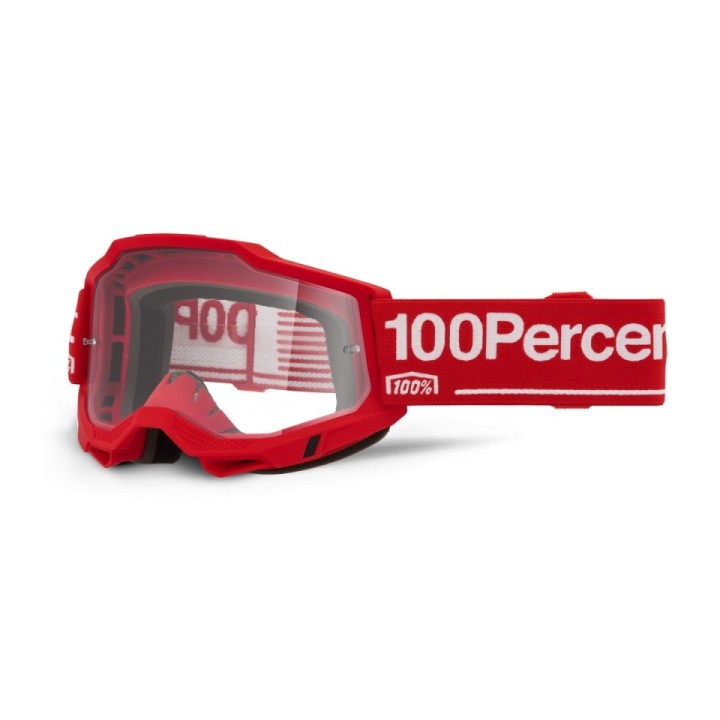 100 PROCENT GOGLE ACCURI 2 WOLG - CLEAR LENS