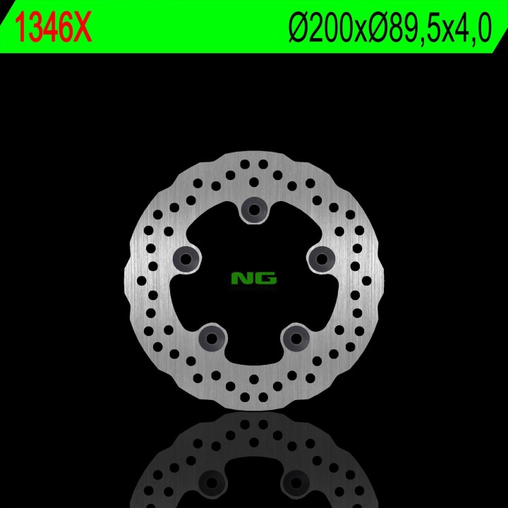 NG tarcza hamulcowa tył kymco grand dink 125/300 12-15, like 125/150/200 09-18 (200X89,5X4,0MM) (5X10,5MM) wave
