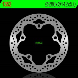 NG tarcza hamulcowa tył aprilia srv 850 12-17, gilera gp 800 08-13 (280X142X5,0MM) (5X13,7MM)