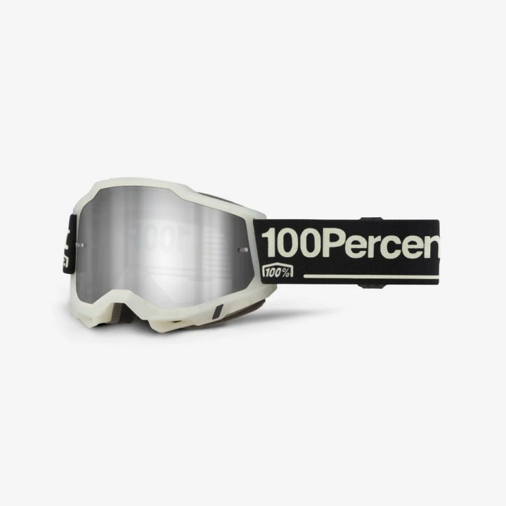 100 PROCENT GOGLE ACCURI 2 GLOW - MIRROR SILVER LENS