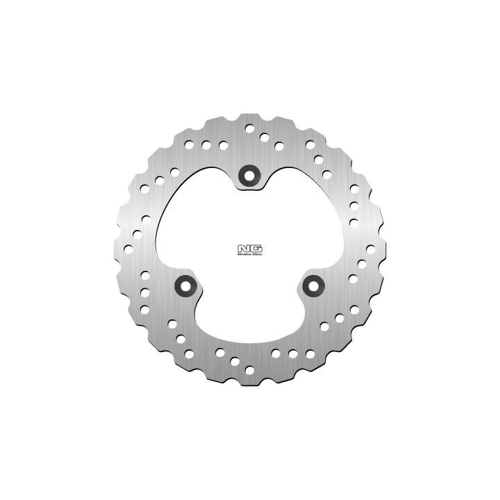NG tarcza hamulcowa tył kawasaki ex 250/300 ninja 07-17 (220X110X5,0MM) (3X10,5MM) wave
