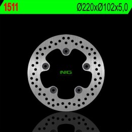 NG tarcza hamulcowa tył yamaha yzf R1 '15-'17 (220X102X5) (5X10,5MM)