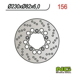 NG tarcza hamulcowa tył kawasaki ZX6R (95-97), zx 7R (96-03), zxr 750 (230x82x6)
