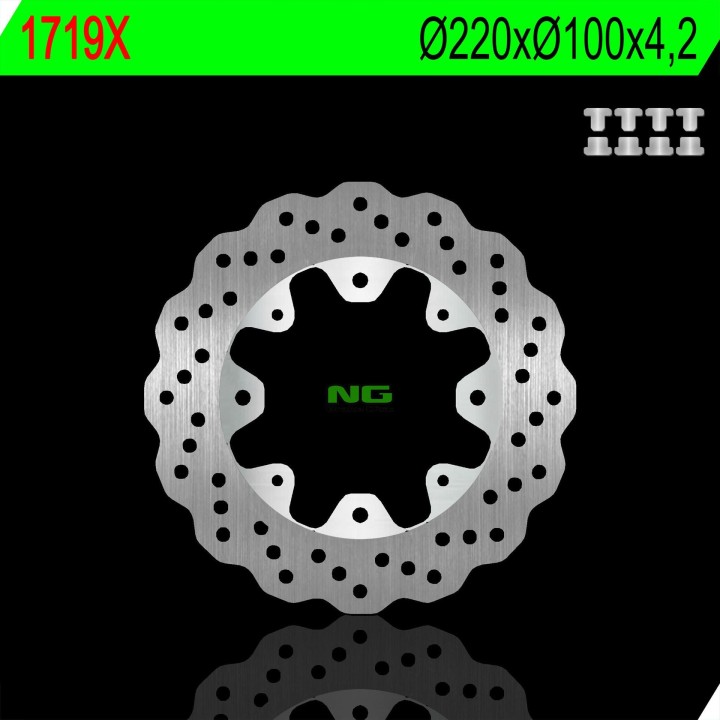 NG tarcza hamulcowa tył kawasaki er f/n 05-17, kle 650 ABS 07-14, z 650SX 17-19 wave