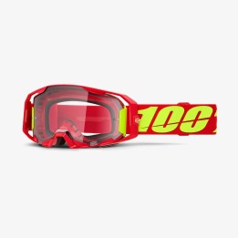 100 PROCENT GOGLE ARMATIC RED - CLEAR LENS