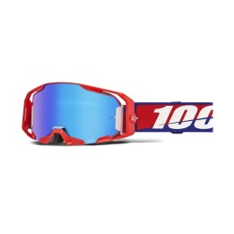 100 PROCENT GOGLE ARMATIC BEST - MIRROR BLUE LENS