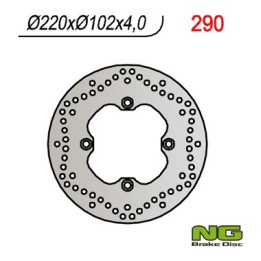 NG tarcza hamulcowa tył aprilia rs 50 (99-05), tuono 50`03-07 (220X102X4) (5X8,5MM)