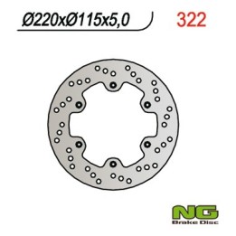 NG tarcza hamulcowa tył yamaha tt 600 e 92-00 (220X115X5)