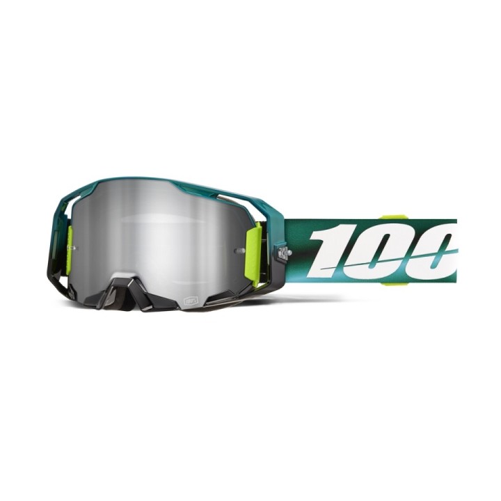 100 PROCENT GOGLE ARMATIC POLARITY - MIRROR SILVER LENS