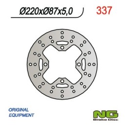 NG tarcza hamulcowa tył cagiva raptor 650/1000 (220X87X5) (4X10,5MM)