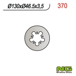 NG tarcza hamulcowa tył gas gas txt 125-321 (130x46x3,5)