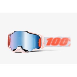 100 PROCENT GOGLE ARMEGA TUBULAR - MIRROR BLUE LENS