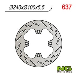 NG tarcza hamulcowa tył kawasaki zzr 600 93-03, ZR7 98-03, zr 550 (240x100x5,5)