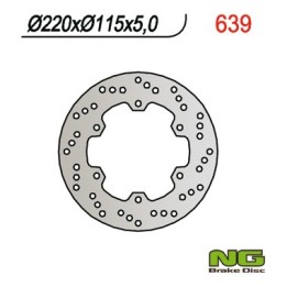 NG tarcza hamulcowa tył yamaha R6 99-02, R1 98-03 (220x115x5)