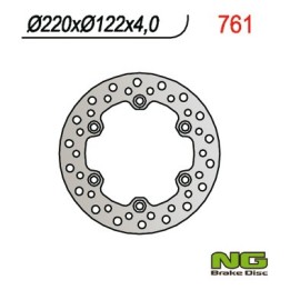 NG tarcza hamulcowa tył honda cr 125/250 '88-'89 (220x122x4)