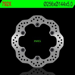 NG tarcza hamulcowa tył honda xl 1000V 03-11, cbr 1100XX 97-04, X11 00-03, vfr 750F 86-89, cb 1300 '05-12 (256X144X5 mm) (6X10,…
