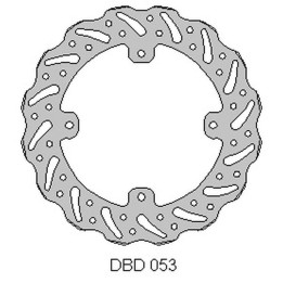 DELTA BRAKING tarcza hamulcowa tył husqvarna tc 85 '14-20, ktm SX 85 '11-20, 250/350 freeride '12-19, wave (210X110X3MM) (4X6,5…
