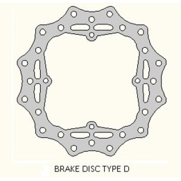 DELTA BRAKING tarcza hamulcowa tył husqvarna tc 85 '14-20, ktm SX 85 '11-20, 250/350 freeride '12-19, wave ultra light (210X110…