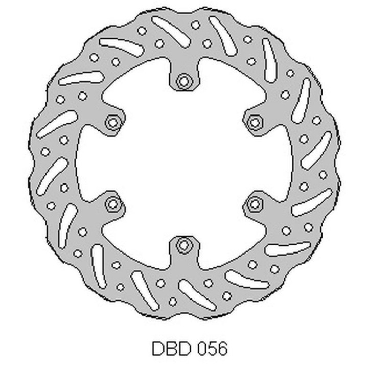 DELTA BRAKING tarcza hamulcowa tył beta 2T/4T '13-21, wave (220X108,2X4MM) (6X6,5MM) (NG1294)